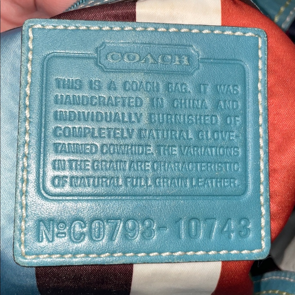 Coach ‘Ergo’ 65th Anniversary Legacy Shoulder Bag - Picture 17 of 17